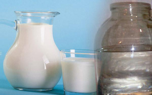 Как чистить самогон молоком