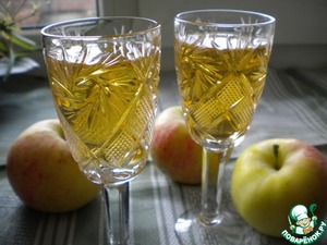 Рецепт яблочной наливки